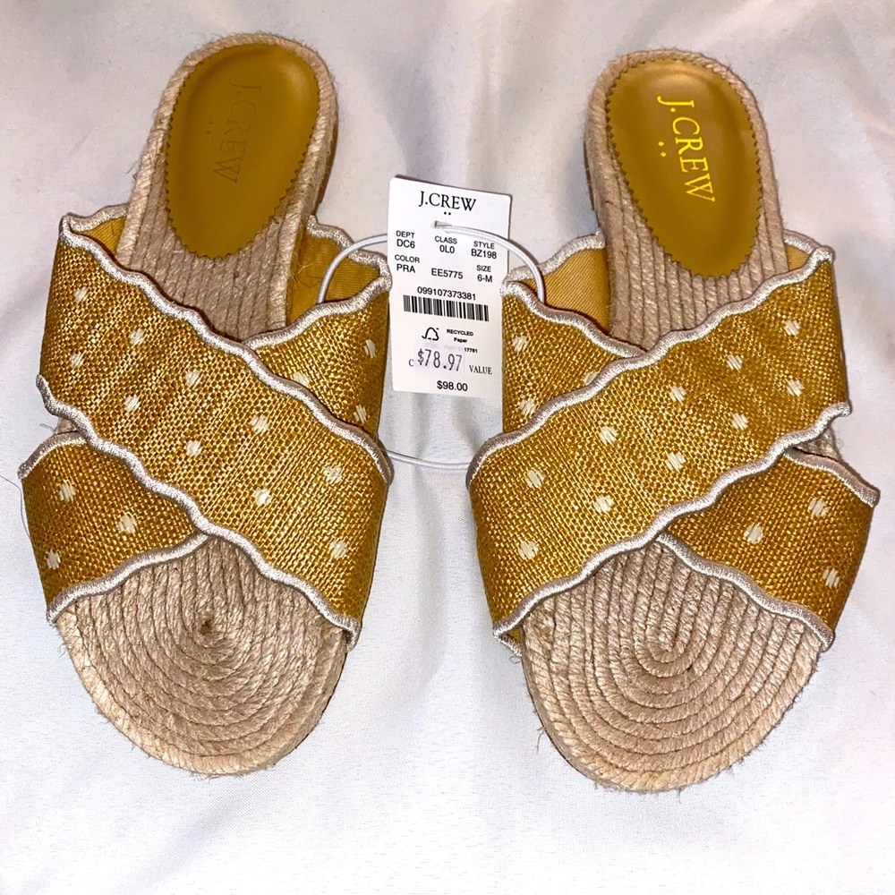I Crew sandals